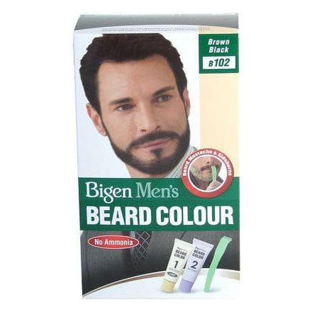 Bigen Health & Beauty Bigen BEARD (B102) Brown Black Bigen Men's Beard Colour