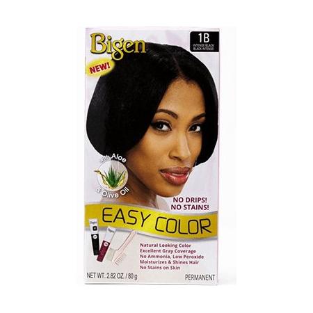 Bigen Health & Beauty BIGEN EZ COLOR FOR WOMEN 1B INTENSE BLACK Bigen Easy Color Hair Dye 2.82 Oz