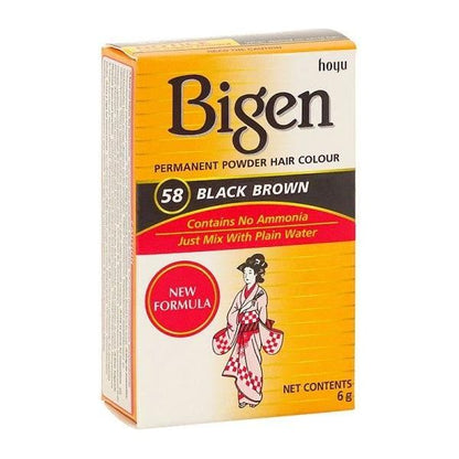 Bigen Permanent Powder Hair Colour 6g - Gtworld.de