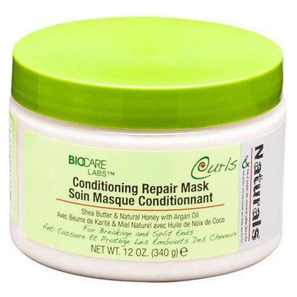 bio SkinCare Health & Beauty BioCare Curls & Naturals Conditioning Repair Mask 340g