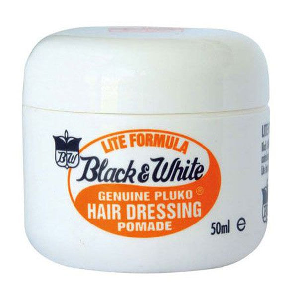 Black & White Genuene Pluko Hair Dressing Pomade 50Ml | gtworld.be 