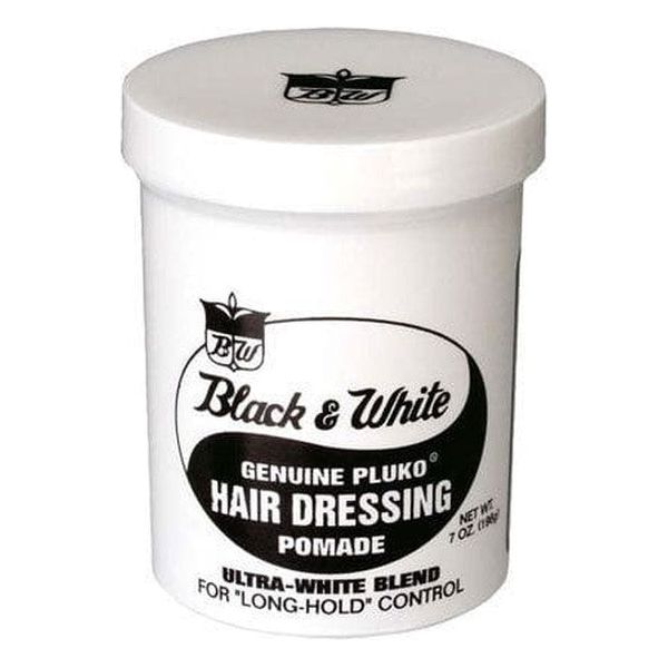 Black & White Genuine Pluko Hair Dressing Pomade 200ml - Gtworld.de