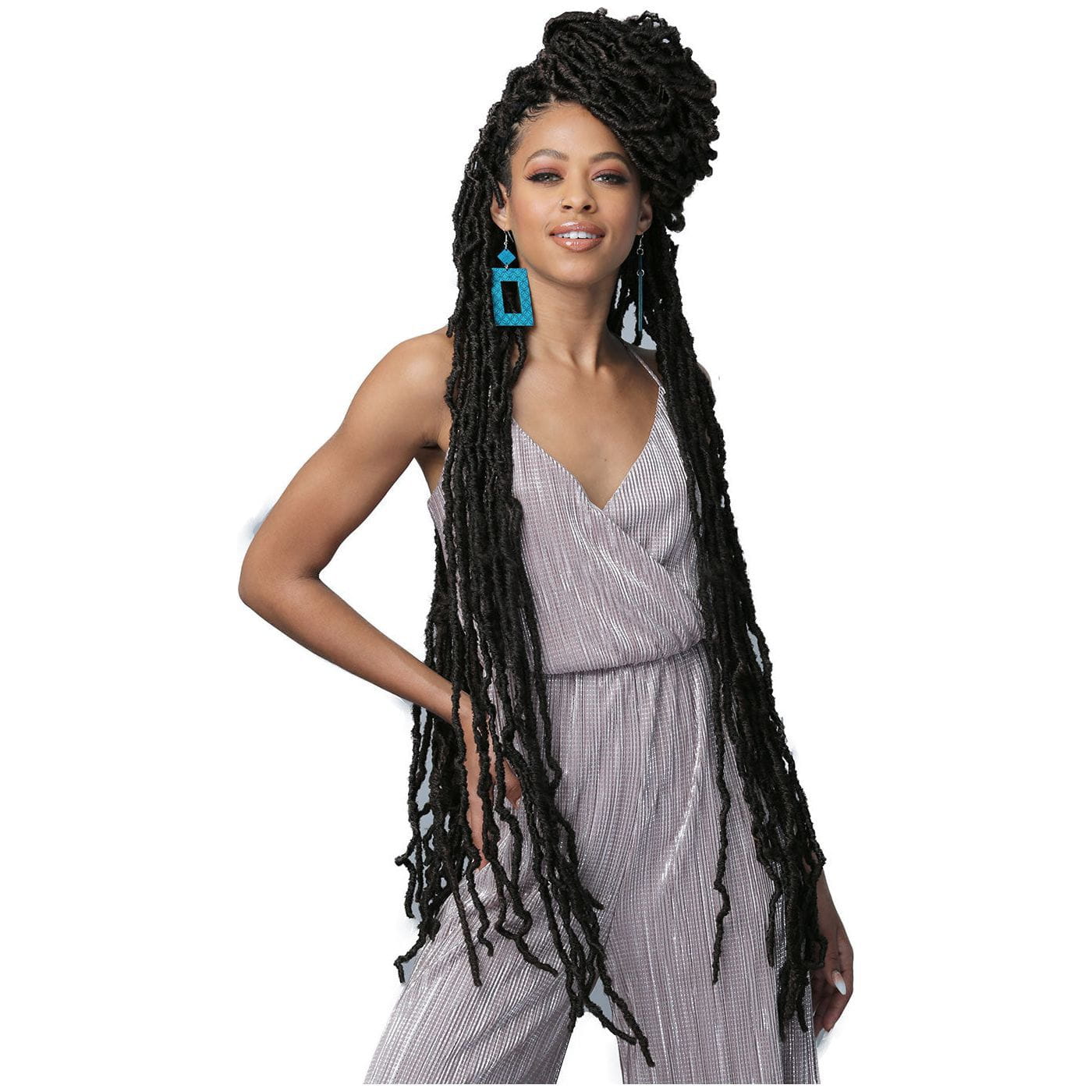 BOBBI BOSS Health & Beauty BOBBI BOSS Crochet Braid 2X Nu Locs Cheveux synthétiques 14" / 18" / 24" / 36"