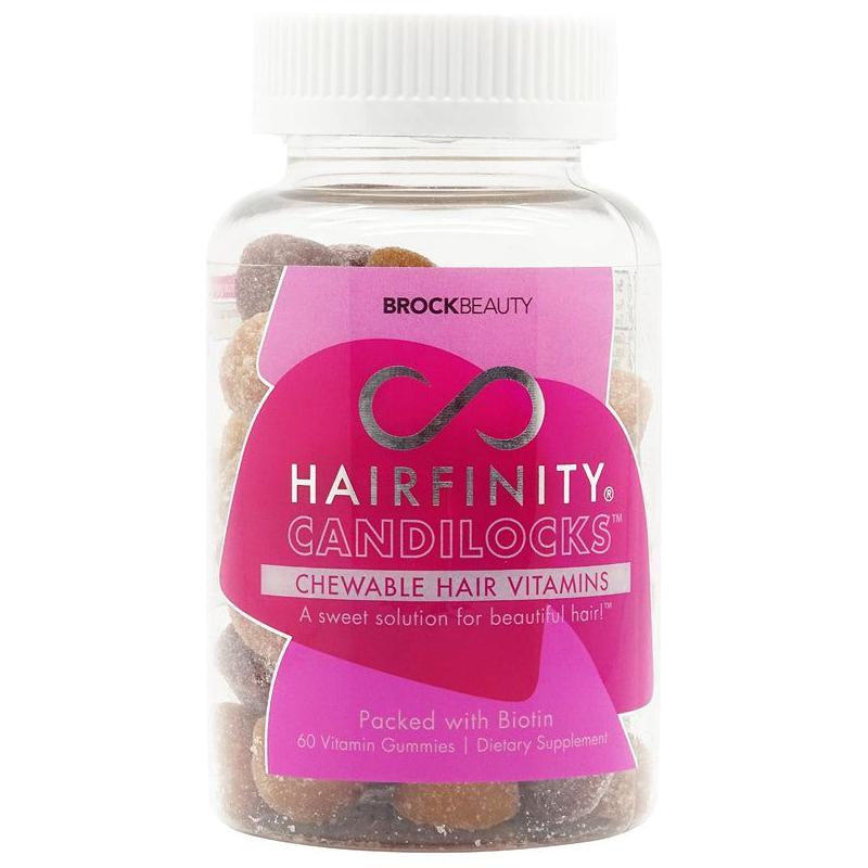 BrockBeauty Health & Beauty BrockBeauty Hairfinity Candilocks Hair Vitamins 162g