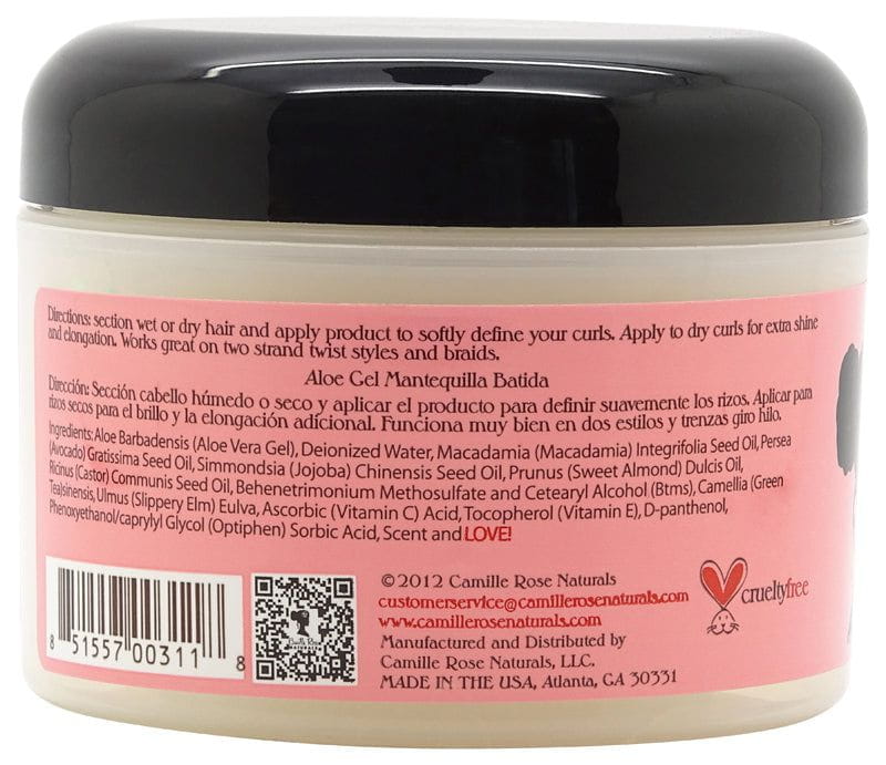 Camille Rose Naturals Aloe Whipped Butter Gel 240ml | gtworld.be 