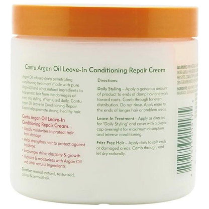 Cantu Argan Oil Leave - In Conditioner Repair Cream 453g - Gtworld.de