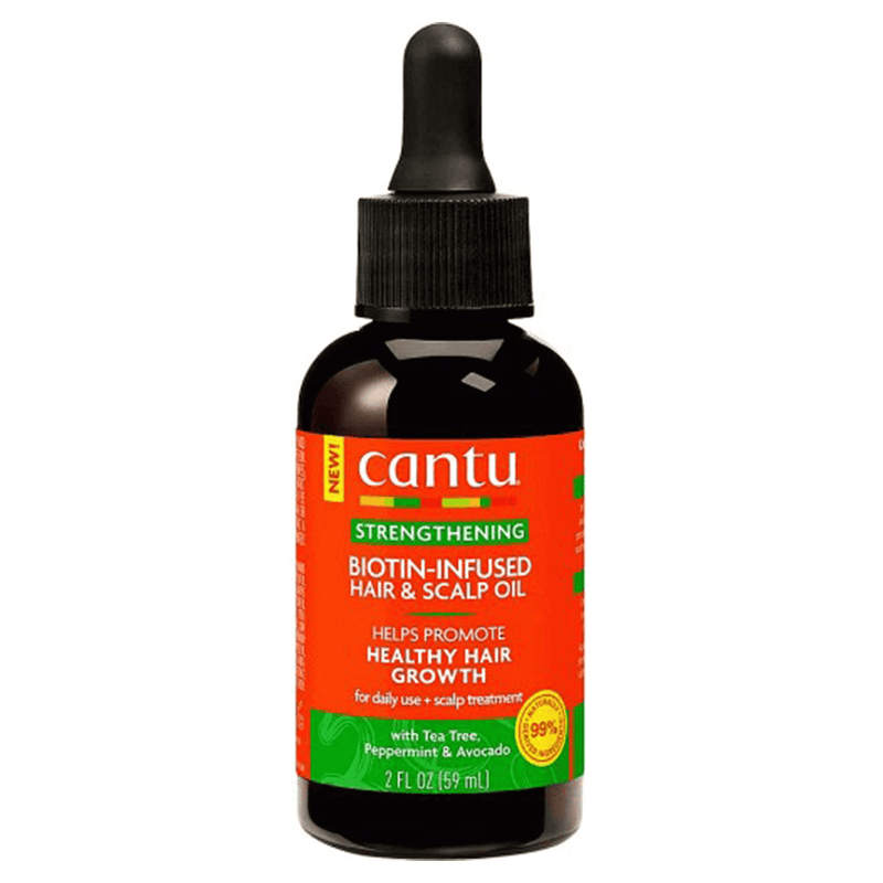 Cantu Biotin-Infused Strengthening Hair & Scalp Oil 2 Oz | gtworld.be 