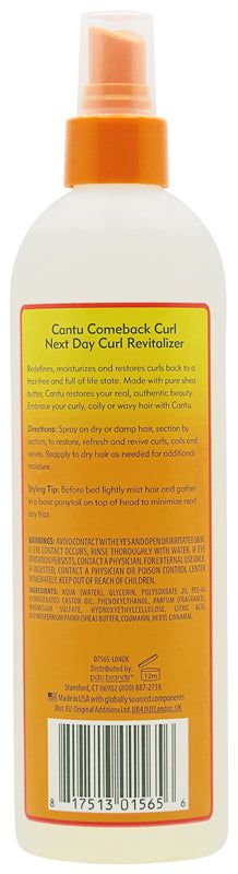 Cantu Comback Curl Next Day Curl Revitalizer 355ml | gtworld.be 