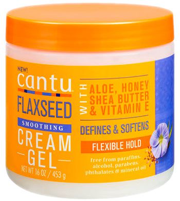 Cantu Flaxseed Smoothing Cream Gel 16oz | gtworld.be 