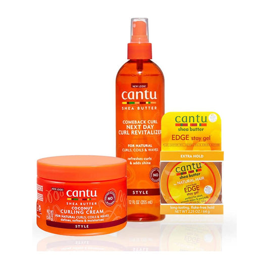 Cantu Cantu Hair Curl Revive & Define Bundle