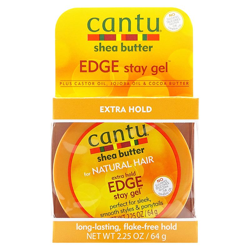Cantu Shea Butter Extra Hold Edge Stay Gel 64g | gtworld.be 