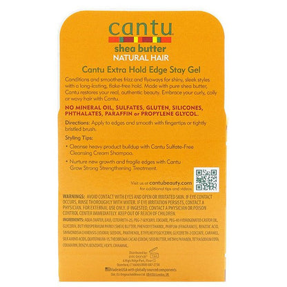 Cantu Shea Butter Extra Hold Edge Stay Gel 64g | gtworld.be 