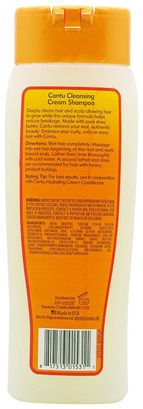 Cantu Shea Butter for Natural Hair Cleansing Cream Shampoo 400ml | gtworld.be 