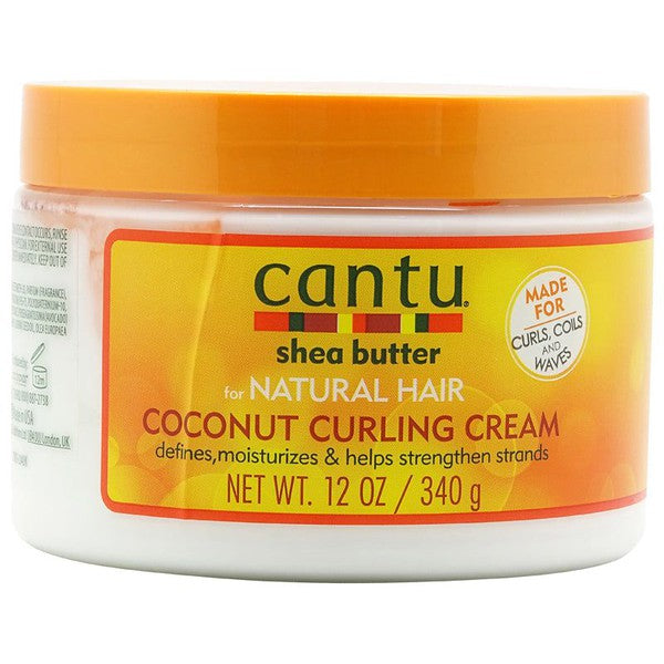 Cantu Shea Butter Natural Hair Coconut Curling Cream 340g | gtworld.be 