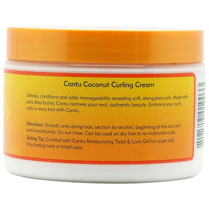 Cantu Shea Butter Natural Hair Coconut Curling Cream 340g | gtworld.be 