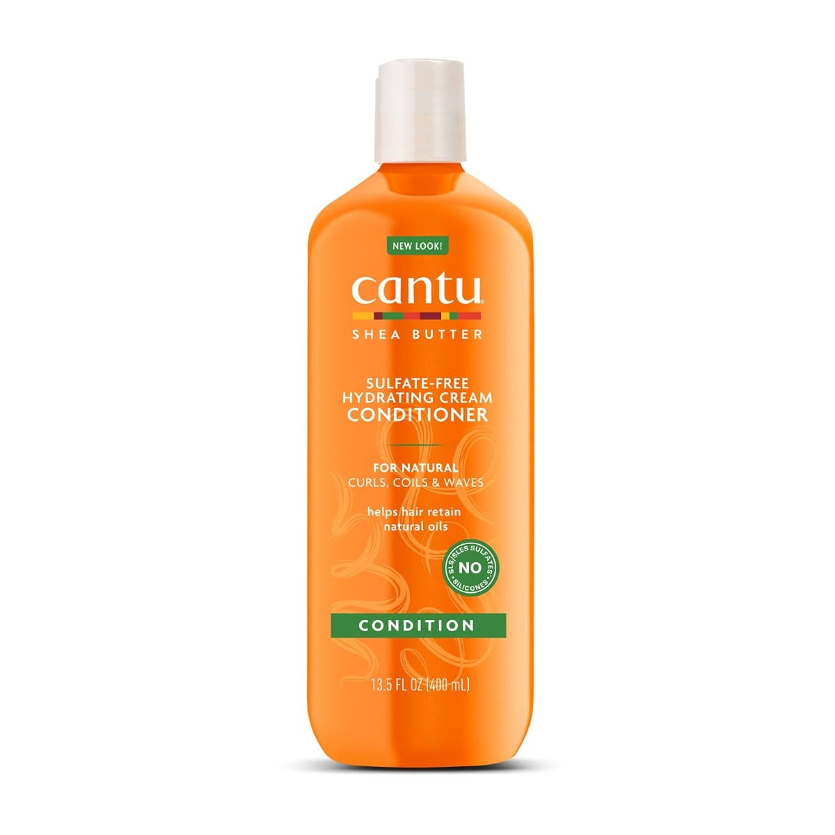 Cantu Health & Beauty 400 ml Après-shampoing Crème Hydratante au Beurre de Karité Cantu pour Cheveux Naturels (400 /709) ml
