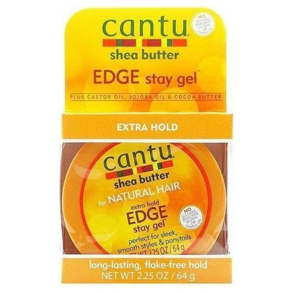 Cantu Health & Beauty 64g Cantu - Gel fixant pour les cheveux naturels au beurre de karité