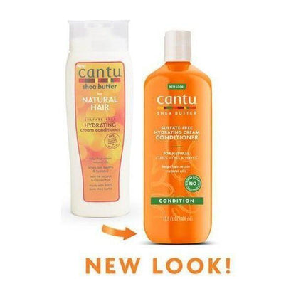 Cantu Health & Beauty Après-shampoing Crème Hydratante au Beurre de Karité Cantu pour Cheveux Naturels (400 /709) ml