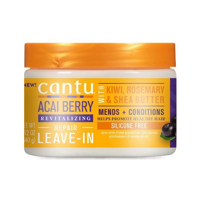 Cantu Health & Beauty Cantu Acai-Beere Revitalizing LEAVE-IN Après-Shampooing 12 oz