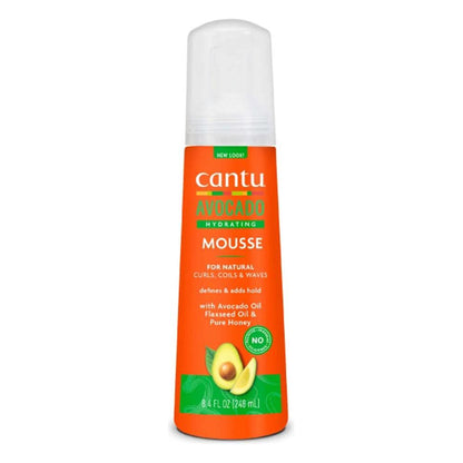 Cantu Health & Beauty Cantu Avocado Hydrating Styling Mousse 248ml