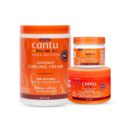 Cantu Health & Beauty Cantu - Crème bouclante au beurre de karité et à la noix de coco