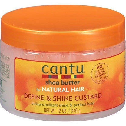 Cantu Health & Beauty Cantu Shea Butter Define & Shine Custard 354ml