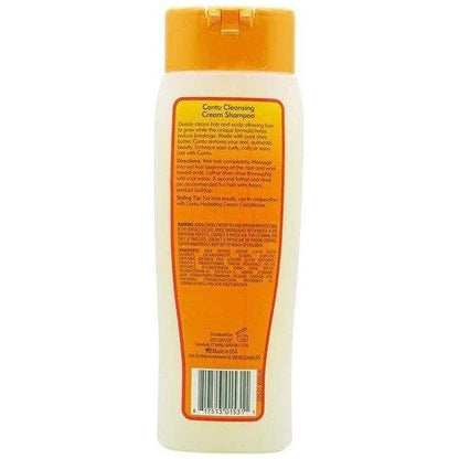 Cantu Health & Beauty Shampoing Crème Nettoyant Cantu au Beurre de Karité pour Cheveux Naturels 400 ml/709 ml