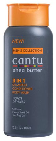 Cantu Men's Collection 3in1 Shampoo Conditioner Body Wash 400ml | gtworld.be 