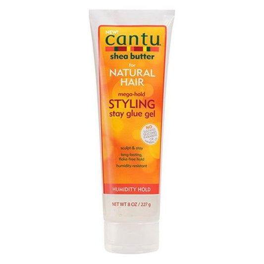 Cantu Shea Butter for Natural Hair Mega - Hold Styling Stay Glue Gel 227g - Gtworld.de