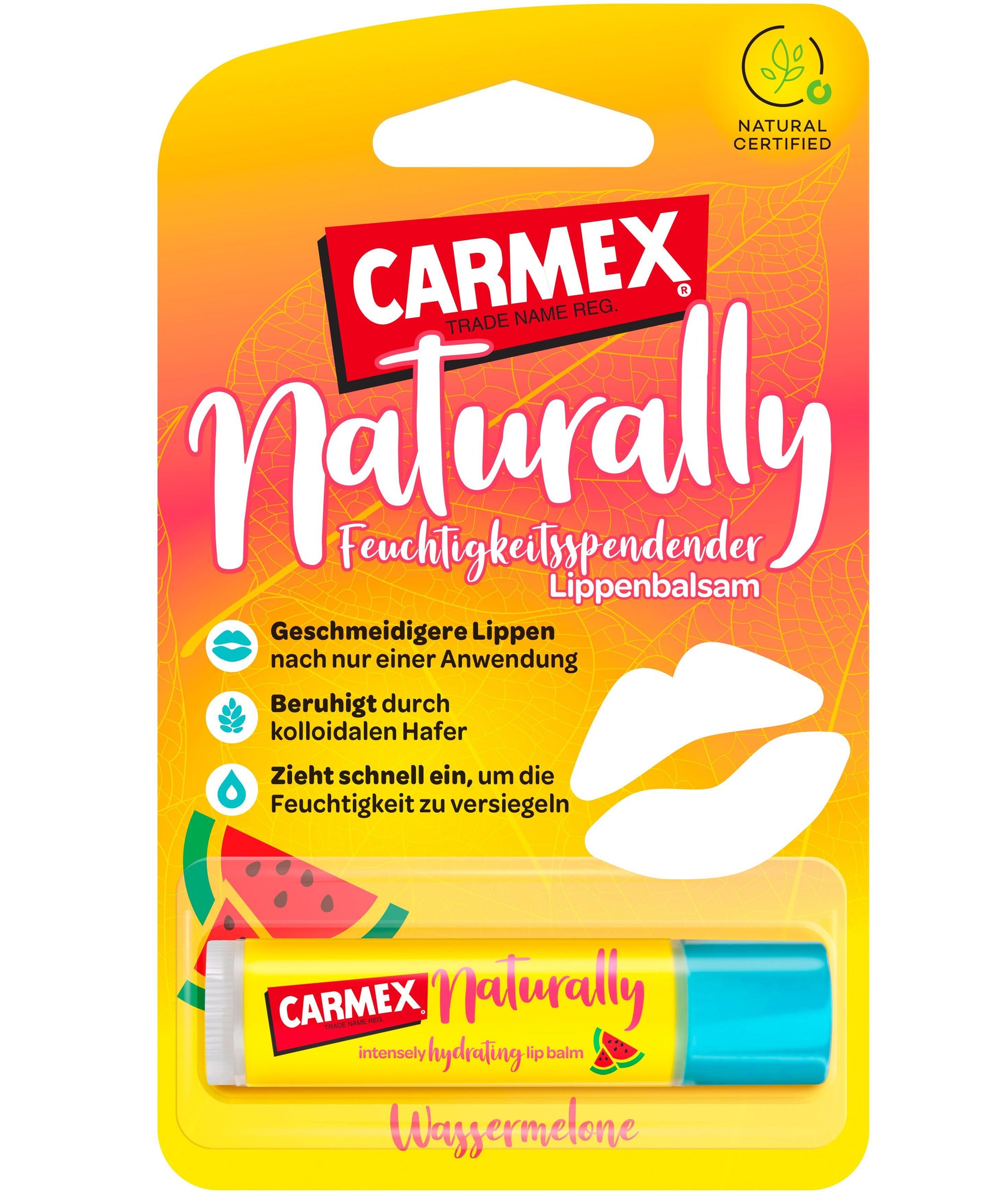 Carmex Health & Beauty Watermelon Carmex Naturally Stick Watermelon / Berry 4.25g