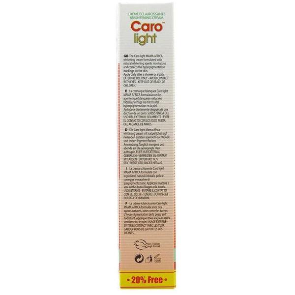 Caro Light Brightening Cream 60ml - Gtworld.de