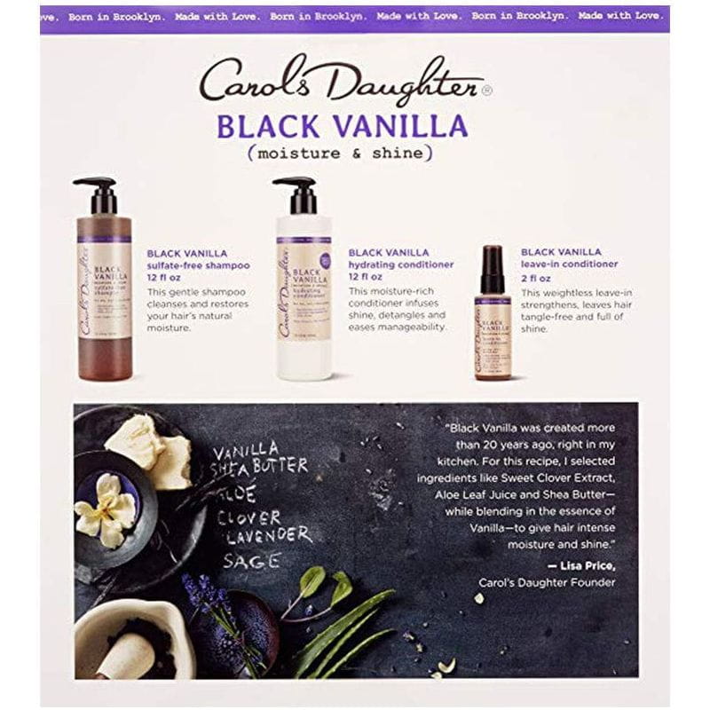 Carols Daughter Health & Beauty Carols Daughter Black Vanilla Moisture & Shine Gift Box