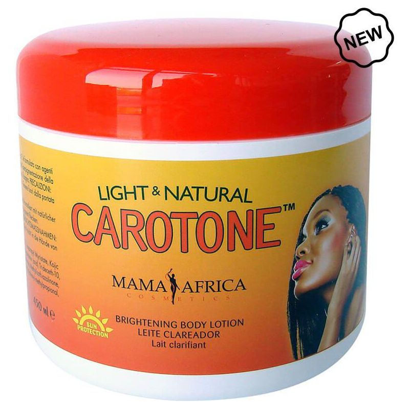 Light and Natural Carotone Brightening Body Lotion Tub 450ml