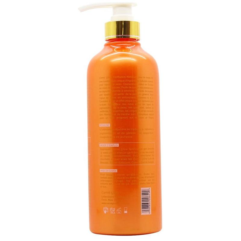 Carrot Glow Health & Beauty Carrot Glow Intense Toning Body Wash Rosemary Mint with Carrot Oil & Vitamins A, K, E Complex 500ml