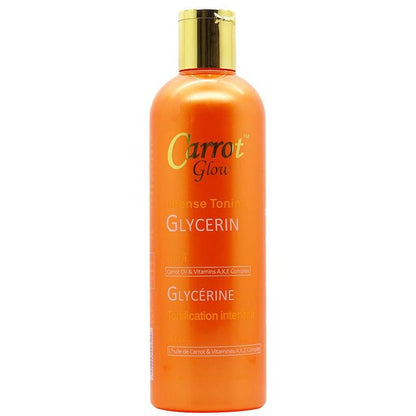 Carrot Glow Health & Beauty Carrot Glow Intense Toning Glycerin with Carrot Oil & A,K,E Complex 500ml