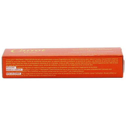 Carrot Glow Health & Beauty Carrot Glow Intense Toning Treatment Gel with Carrot Oil & Vitamin A,K,E Complex 30g