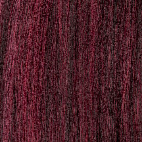 Clair International Schwarz-Rot Mix Ombré #T1B/118 Clair International H'Adora Frisette Queen 7000 Synthetic Hair