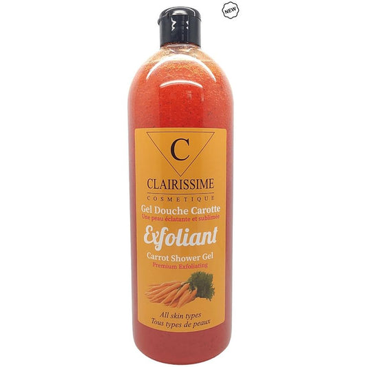 Clairissime Health & Beauty Clairissime Exfoliant Carrot Shower Gel 1000ml