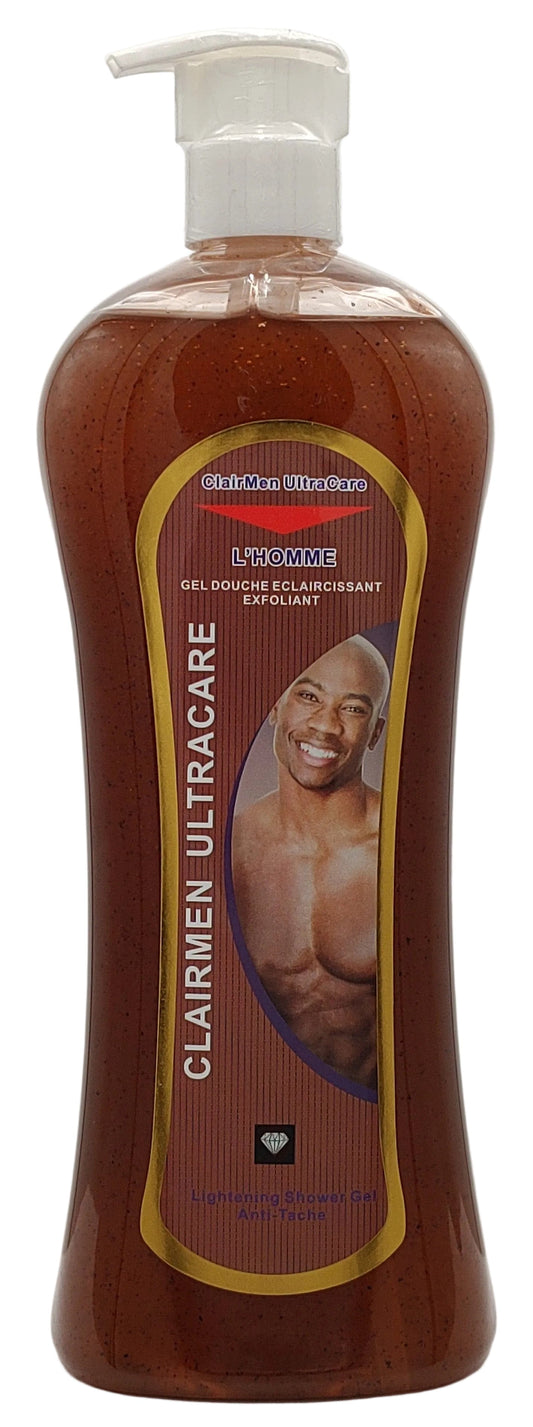 Clairmen Health & Beauty Clairmen UltraCare L’Homme Brightening Shower Gel 1000 ml