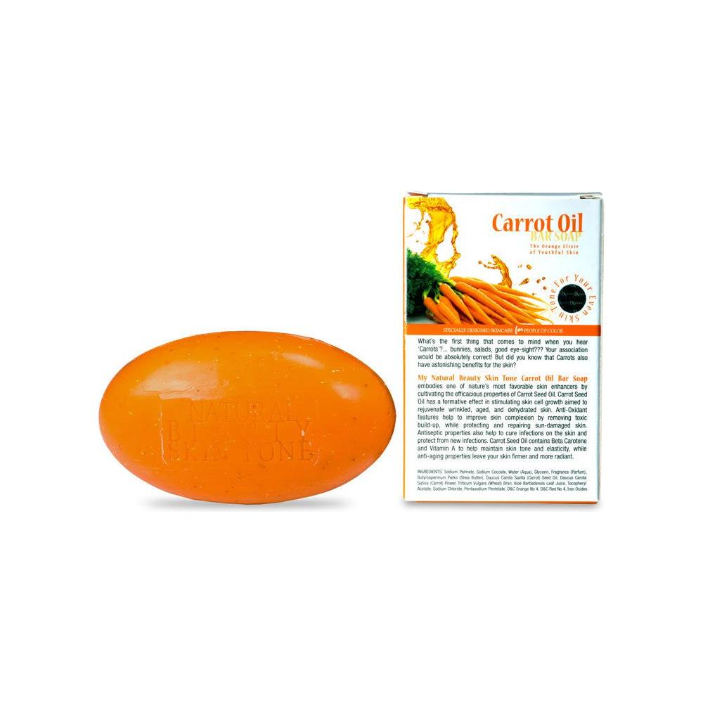 Clear Essence Health & Beauty Clear Essence My Natural Beauty Skin Tone Carrot Oil Soap 6.1 Oz