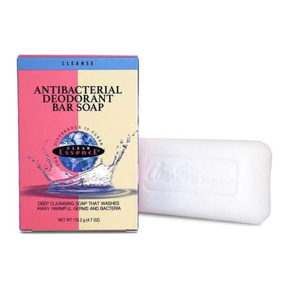 Clear Essence Health & Beauty Clear Essence Platinum Antibacterial Deodorant Bar Soap 4.7 oz / 133g