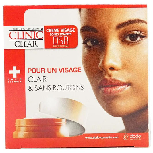 Clinic Clear Creme Visage DSR (Anti - Dark Zones) 50g - Gtworld.de