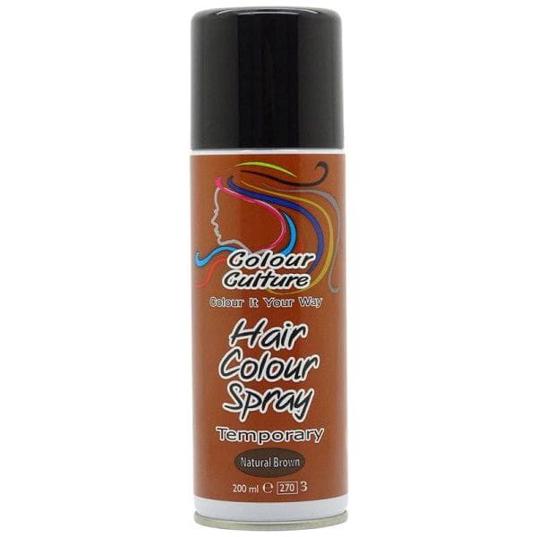 Colour Culture Health & Beauty Colour Culture Brown Colour Culture Temporary Hair Colour Spray 200ml