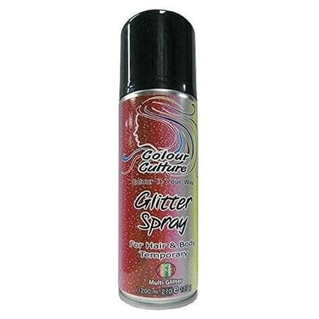 Colour Culture Health & Beauty Colour Culture Multi Glitter Colour Culture Temporary Hair Colour Spray 200ml