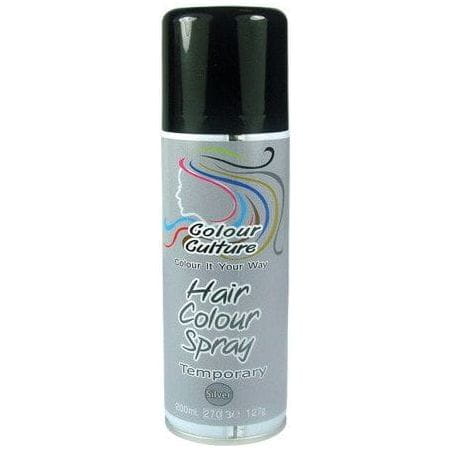 Colour Culture Health & Beauty Colour Culture Silver Colour Culture Temporary Hair Colour Spray 200ml