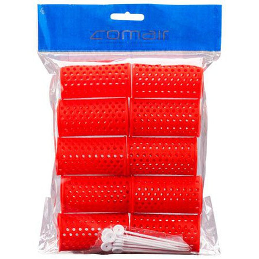 Comair Mesh Rollers Red :3011744 (10 Pcs/Pack) | gtworld.be 