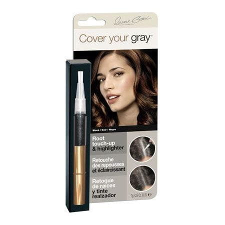 Cover your gray Health & Beauty IG Cover Your Gray Root touch-up and Highlighter Black:0163IG Irene Gari Cover Your Gray Root Touch-Up and Highlighter 7g