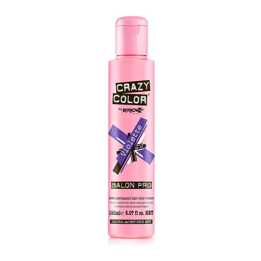 Crazy Color Health & Beauty Crazy Color By Renbow Semi-Permanent Hair Color 150ml