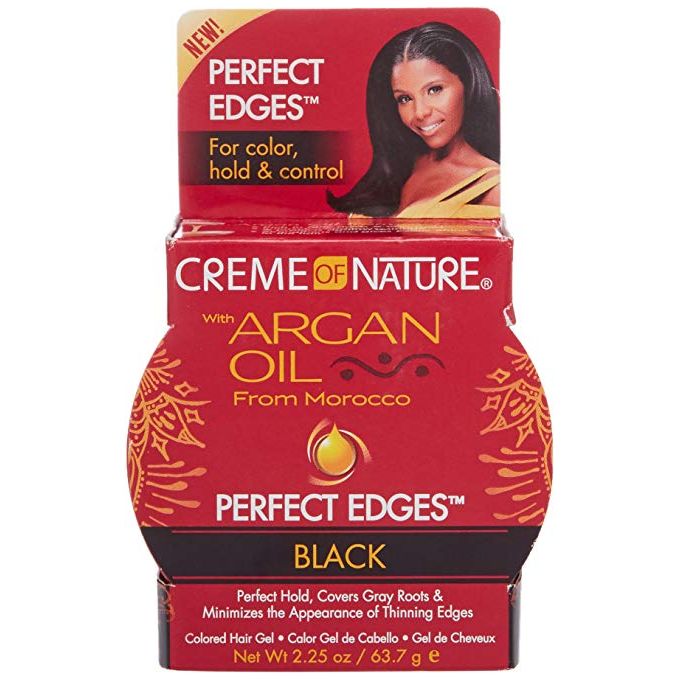 Creme of nature Argan Oil Perfect Edges Black 63,7g - Gtworld.de