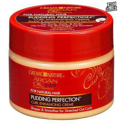 Creme of Nature Argan Oil Pudding Perfection 340ml - Gtworld.de